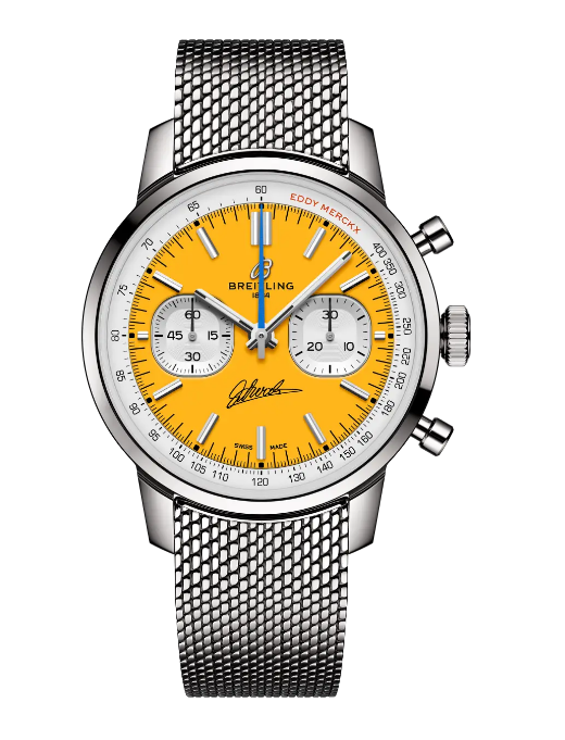 Review Breitling Top Time B01 Eddy Merckx Replica Watch AB01762C1I1A1